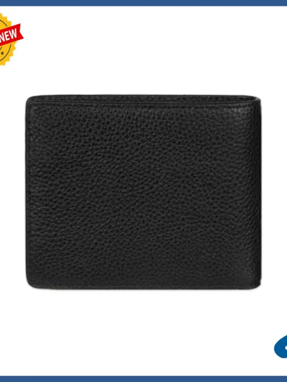 Genuine Leather Slimfold RFID Bifold Wallet for Men